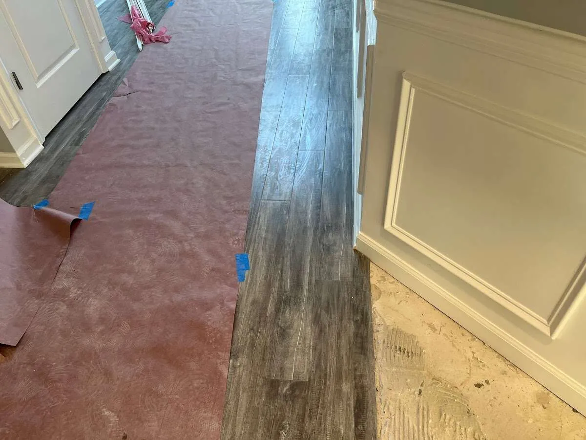 Completed marble shower restoration in Litchfield